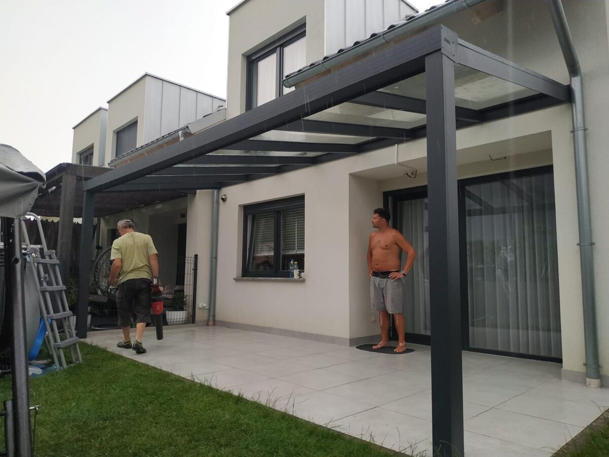 zadaszenie tarasowe w rudzie ślaskiej